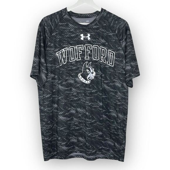 Under Armour Wofford College Shirt Terriers Gray Jersey Loose Fit Men’s Large - Picture 1 of 9